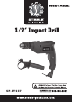 STEELE PRODUCTS SP-PT237 Owner's Manual