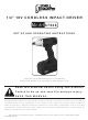 Drill Master 67028 Set Up And Operating Instructions Manual
