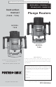 Porter-Cable 7539 Instruction Manual