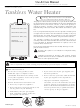 TANKLESS Rheem RTG-53DV Use & Care Manual