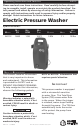 A.R.North America AR112 Operating Instructions And Parts List Manual