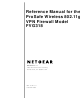 NETGEAR ProSafe FVG318 Reference Manual
