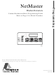 Alliance Laundry Systems NetMaster HC18NC2 Instructions Manual