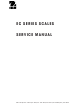 OHAUS EC SERIES Service Manual