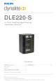Philips Dynalite DLE220-S Installation Manual
