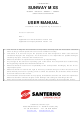 Santerno SUNWAY M XS User Manual