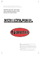 Direct Air Room air conditioner Installation Manual