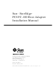 Sun Microsystems Sun StorEdge PCI FC-100 Installation Manual