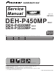 Pioneer DEH-P450MP Service Manual