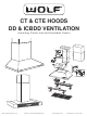 Wolf CT Installation And Operation Manual