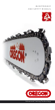 Oregon CHAINSAW Maintenance And Safety Manual