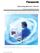 Panasonic KX-NCS1101 Operating Manual