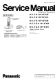 Panasonic KX-TG1070FXB Service Manual