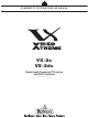 Runco Video Xtreme VX-2c Owner's Operating Manual
