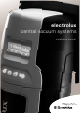 Electrolux central vacuum systems Installation Manual