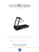 Vision Fitness T9250 Assembly Manual