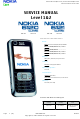 Nokia 6120 Classic Service Manual