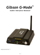 Gibson G-Node Manual