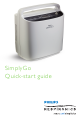 Philips SimplyGo Quick Start Manual
