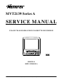 Memorex MVT2139 A Series Service Manual