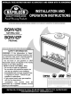 Napoleon BGNV42N Installation And Operation Instructions Manual