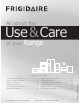 Frigidaire Range Use & Care Manual