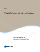 Mitel 3300 IP User Manual