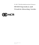 NCR 7156 Operating And Troubleshooting Manual
