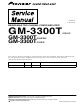 Pioneer GM-3300T Service Manual