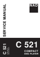 NAD C521 Service Manual