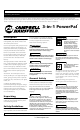 Campbell Hausfeld 3-in-1 PowerPal Operating Instructions Manual