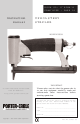 Porter-Cable US58 Instruction Manual