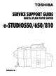 Toshiba e-STUDIO 550 Servicec Support Manual