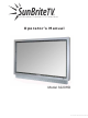 SunBriteTV 3220HD Operator's Manual