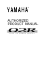 Yamaha O2R Owner's Manual