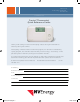 Carrier Cool Share Web-Programmable Thermostat Quick Reference Manual