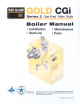 Weil-McLain Gold CGi Series 2 User Manual
