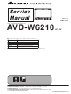 Pioneer AVD-W6210 Service Manual
