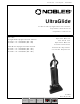 Nobles UltraGlide 614219 Operator's Manual And Parts List