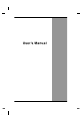 Twinhead T8NY Tablet PC Owner's Manual