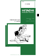 Hitachi C-10FCB Technical Data And Service Manualice Manual