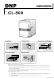 DNP CL-500 Instructions Manual