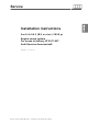 Audi 2008 A4 Installation Instructions Manual