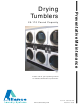 Alliance Laundry Systems Drying Tumblers Maintenance Manual
