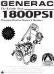 Generac Power Systems 1296-0 Owner's Manual