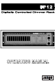 Jands FP12 Operating Manual