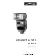 Metz Mecablitz 54 MZ-3 Operating Instructions Manual