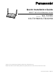 Panasonic KX-T0155 Quick Installation Manual