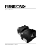 Printronix T5000 User Manual