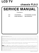 Sylvania LC427SSX Service Manual